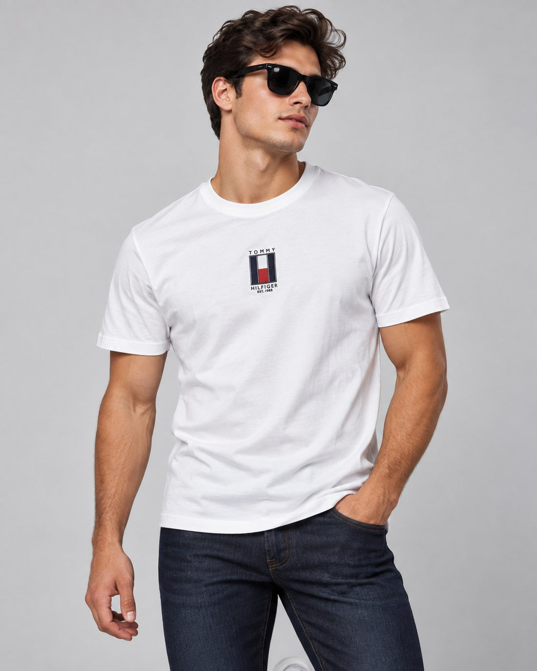 Remera Tommy Classic Flag