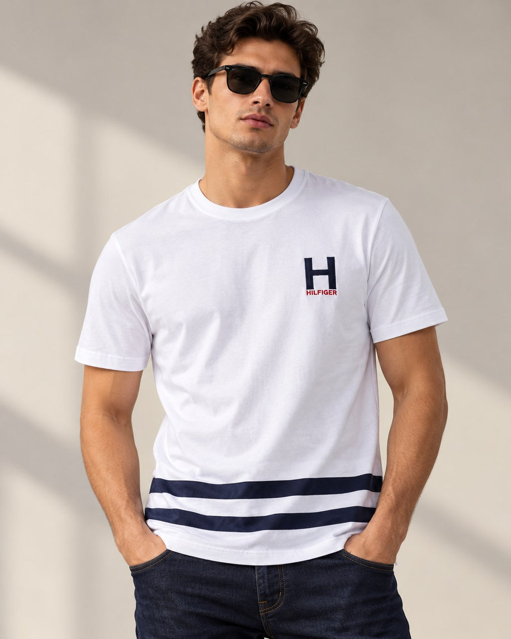 Remera Tommy Sailor Stripes