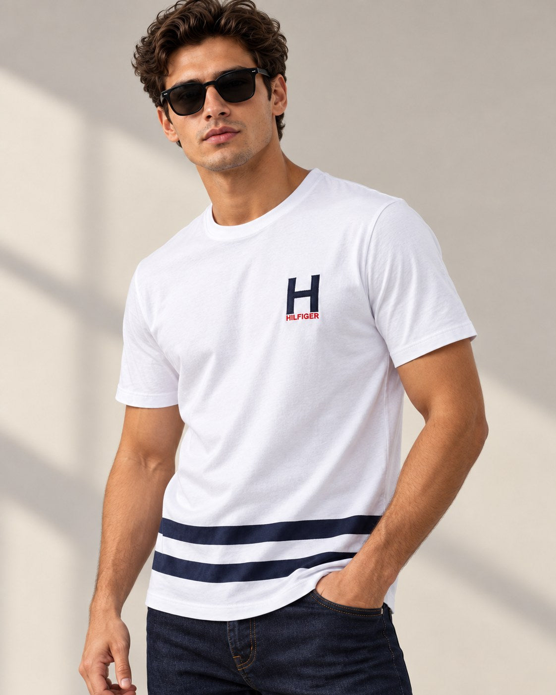 Remera Tommy Sailor Stripes