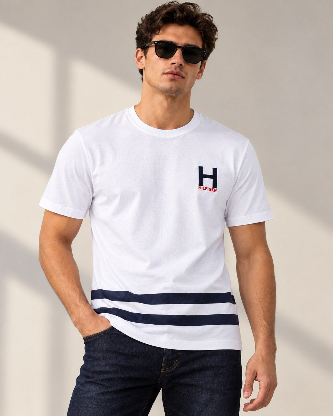 Remera Tommy Sailor Stripes